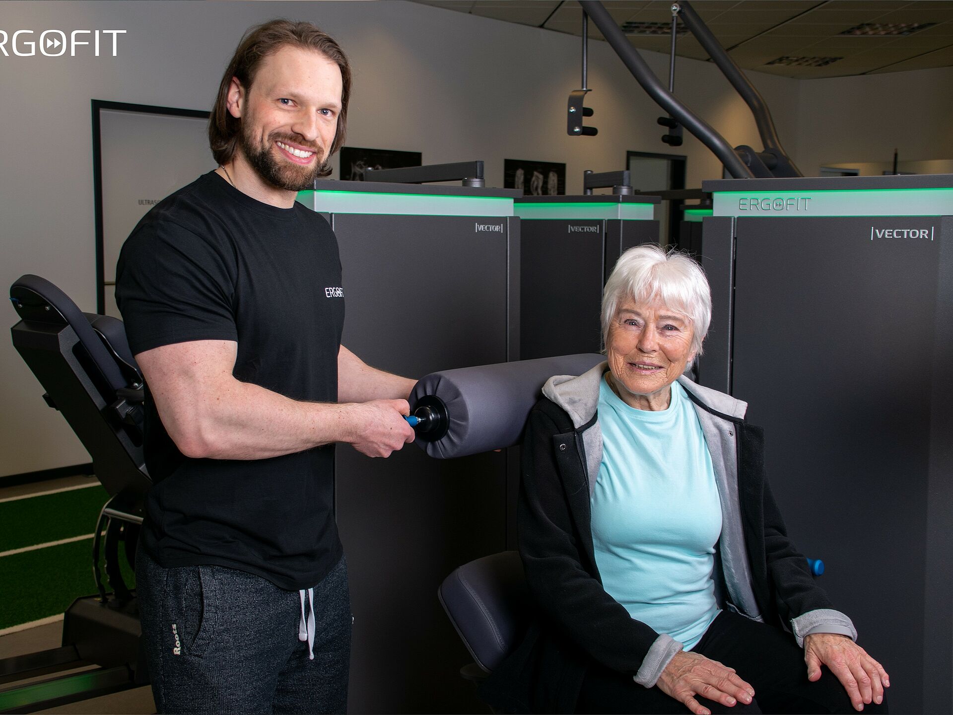 Innovative Technik für geriatrische Reha in der Physiopraxis